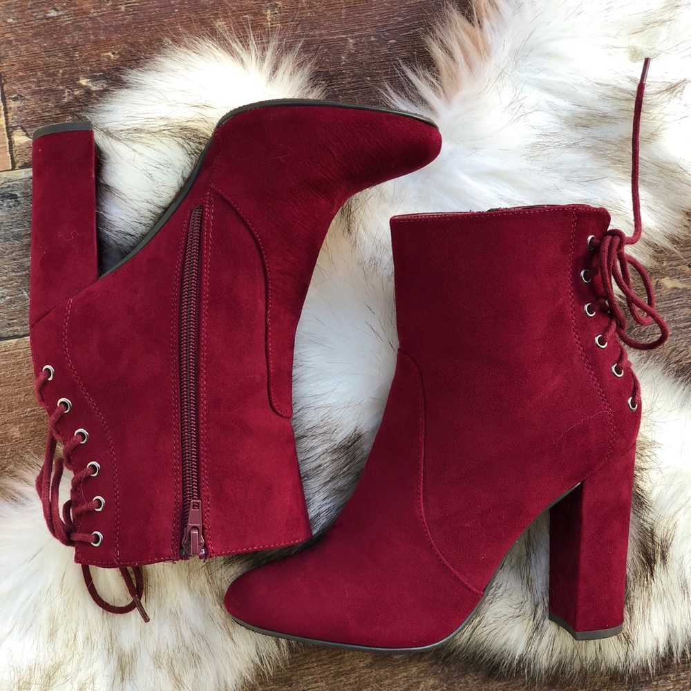 ✨Faux Suede Ankle Booties